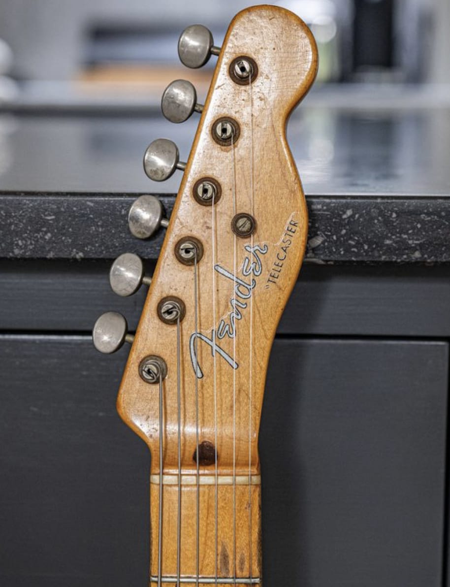 Fender  Telecaster  1952  - Blonde  - Blackguard - Collector Grade