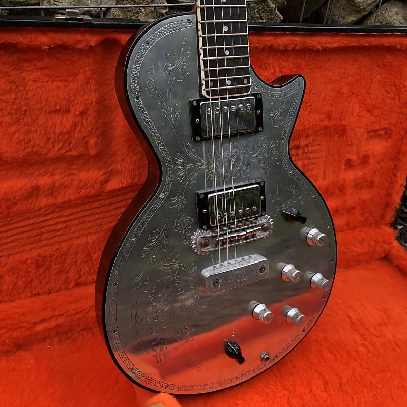 Zemaitis Metal Front owned and used by  GREG LAKE EMMERSON LAKE AND PALMER 1972