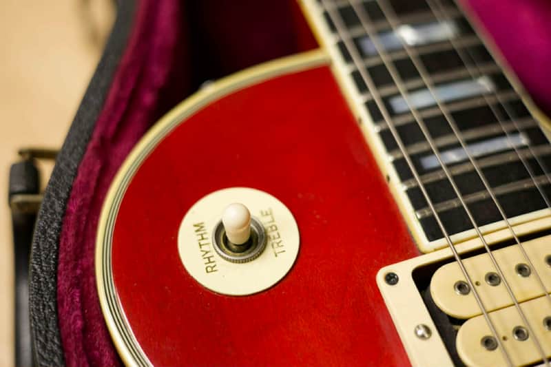 Gibson Les Paul Custom Ex Ace Frehley KISS Cherry Sunburst 1976