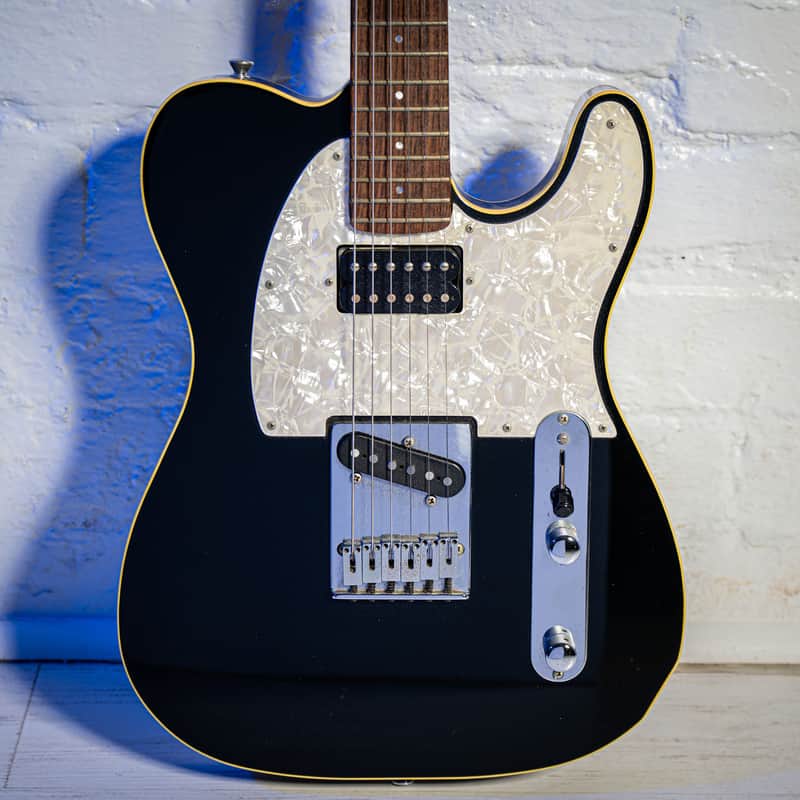 ESP Telecaster Ex Ron Wood THE ROLLING STONES Black 1993