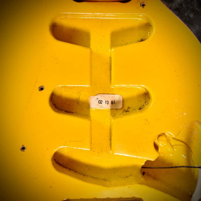 Fender Stratocaster International Colour Monaco Yellow 1981