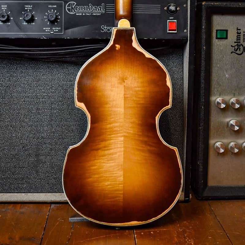 Hofner 500/1 Violin Bass McCartney Spec Sunburst 1962