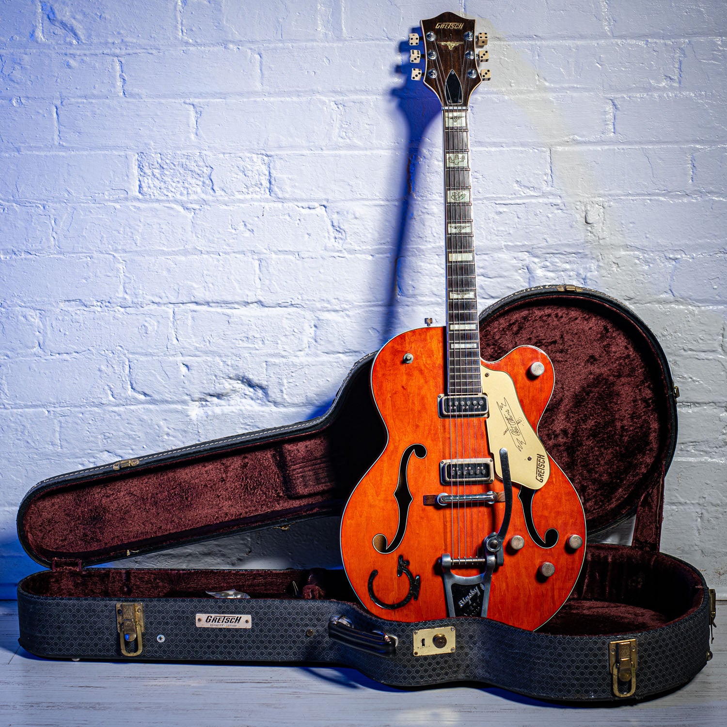 Gretsch 6120 G Brand 1956 - Orange Stain