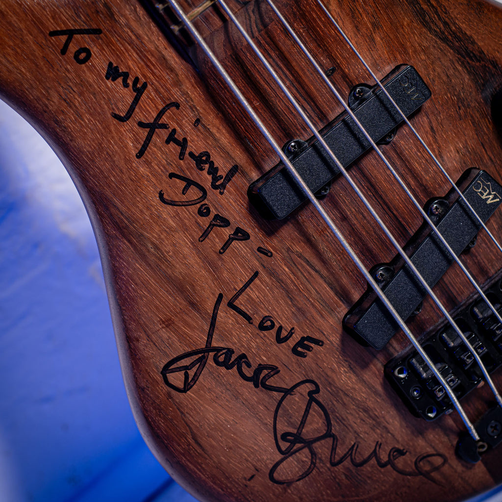 Warwick Thumb Bass Artist Model Ex Jack Bruce CREAM CLAPTON 1994 Natural