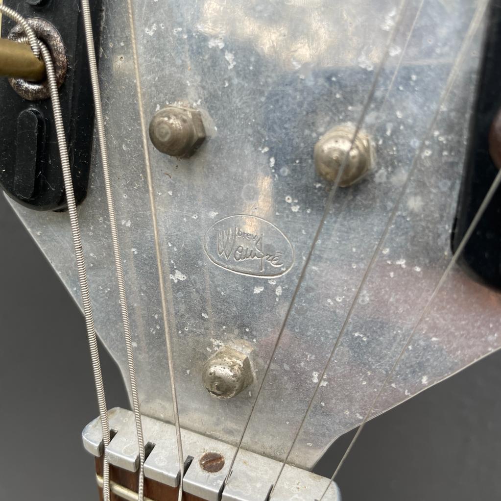 1960s Wandre Tri-lam Italian Bizarre Fetish Guitar