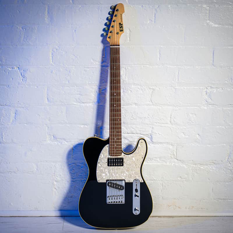 ESP Telecaster Ex Ron Wood THE ROLLING STONES Black 1993