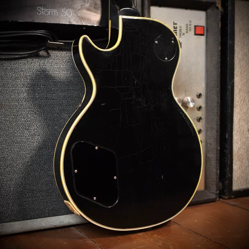 Gibson Les Paul Custom Ex Rolling Stones Ebony 1974