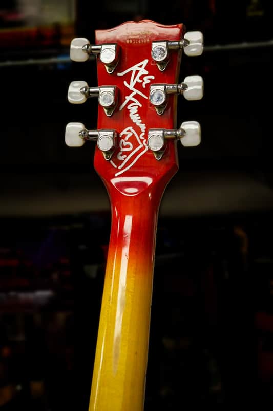 Gibson Les Paul Custom Ex Ace Frehley KISS Cherry Sunburst 1976