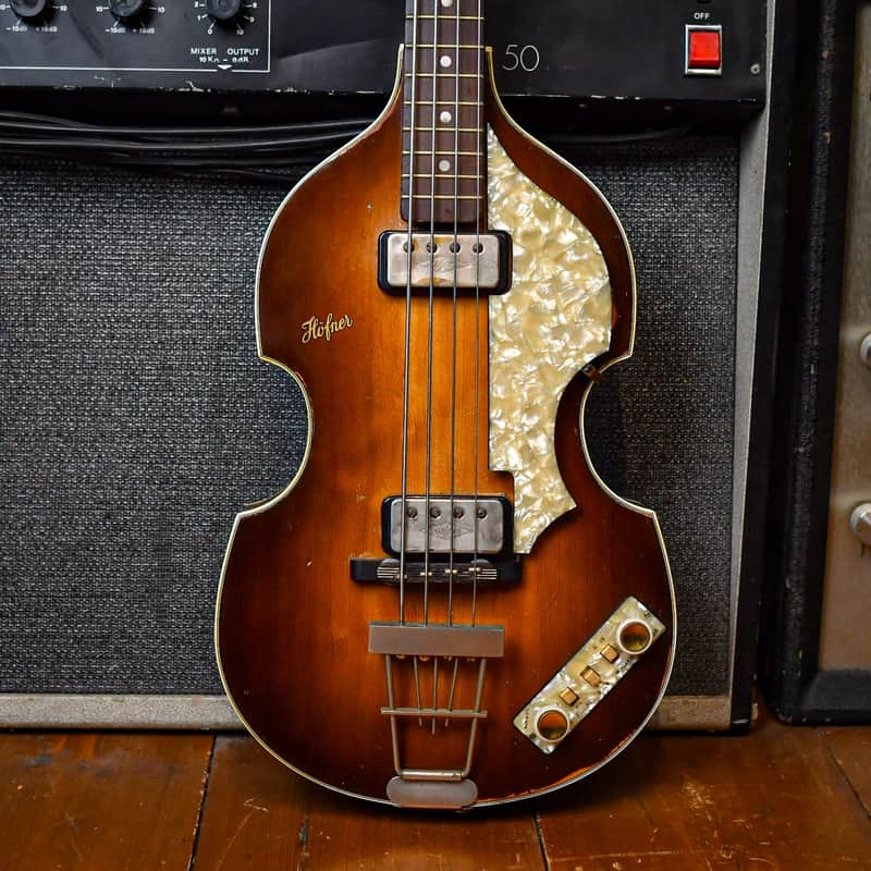 Hofner 500/1 Violin Bass McCartney Spec Sunburst 1962