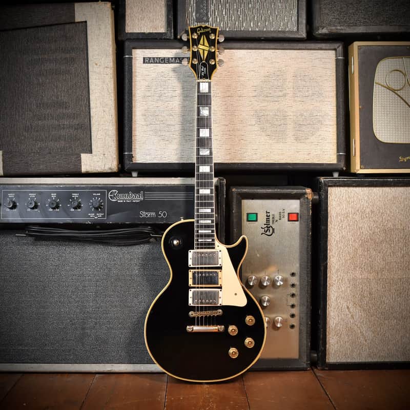 Gibson Les Paul Custom Ex Rolling Stones Ebony 1974