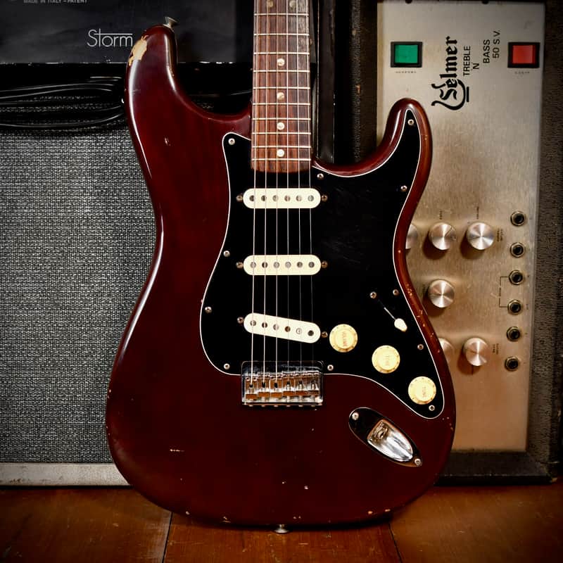 Fender Stratocaster Hardtail Mocha Brown 1978