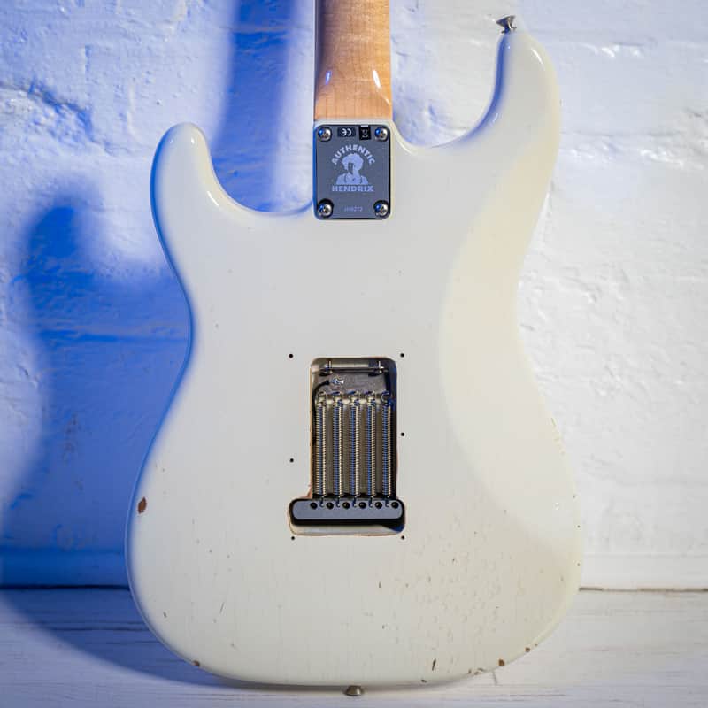 Fender Custom Shop Jimi Hendrix Izabella Tribute Stratocaster WOODSTOCK Olympic White 2019