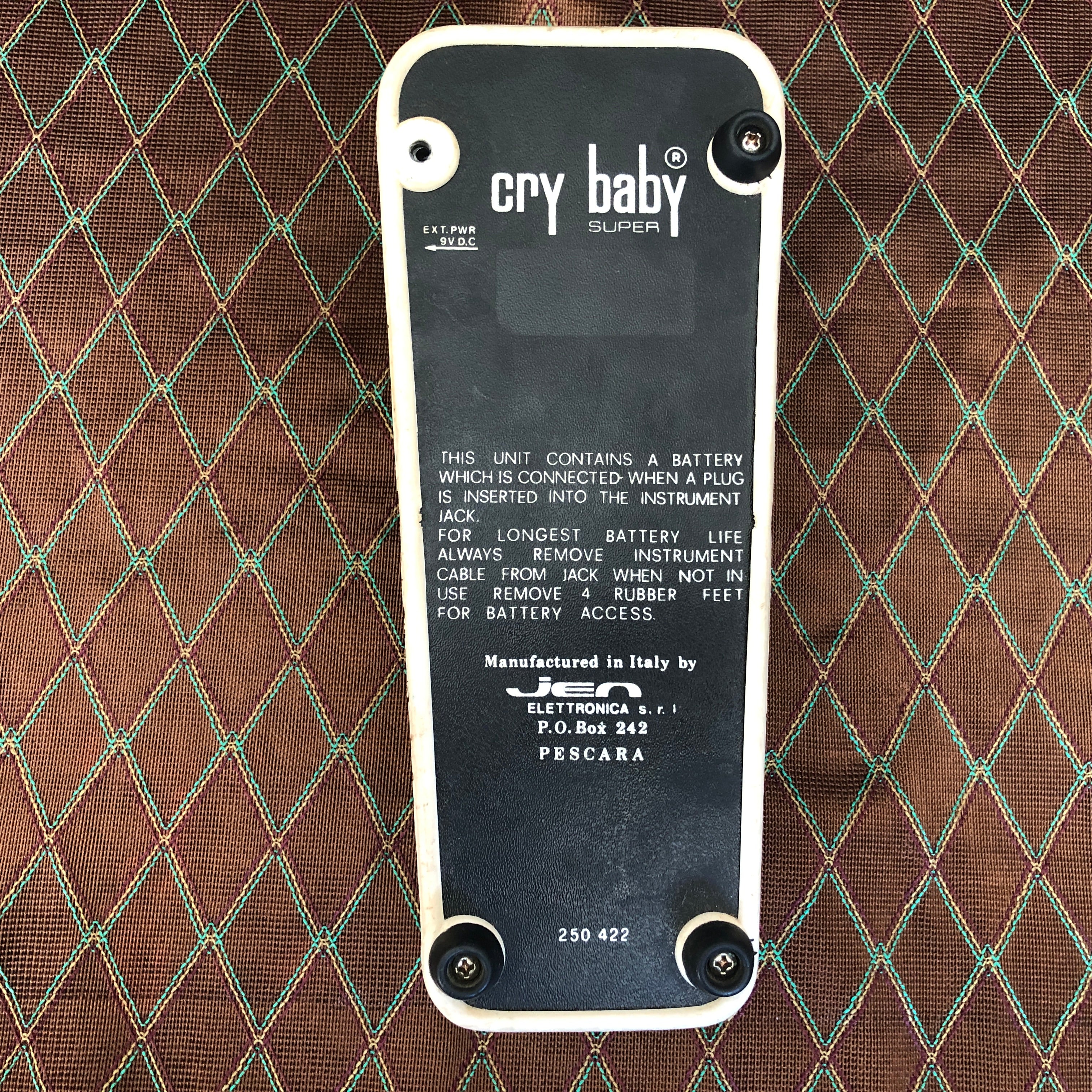 1970s Jen Super Crybaby Wah