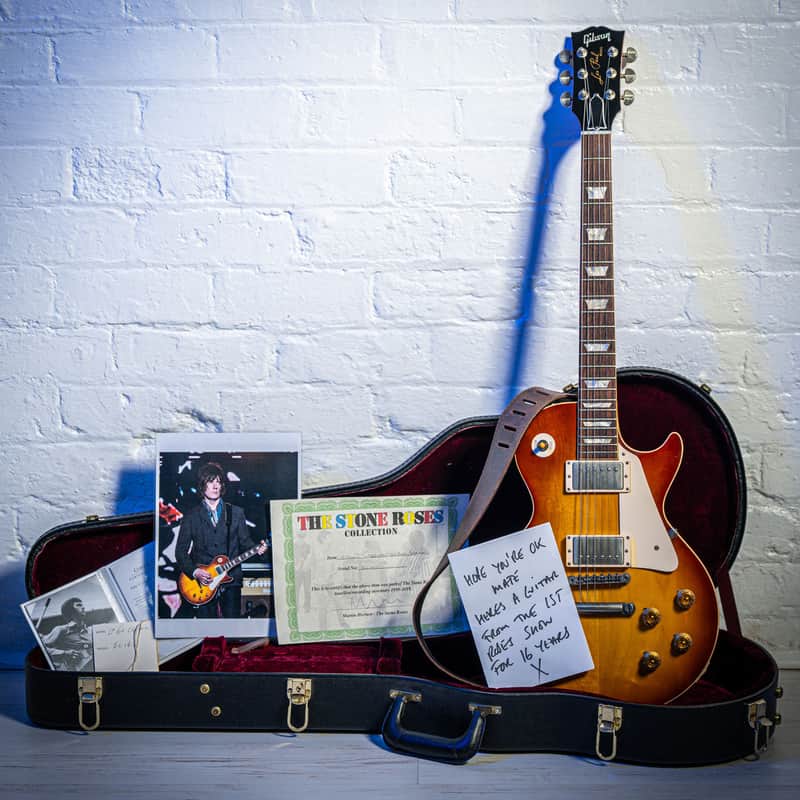 Gibson Custom Shop Beano Les Paul Ex John Squire The Stone Roses Sunburst 2011