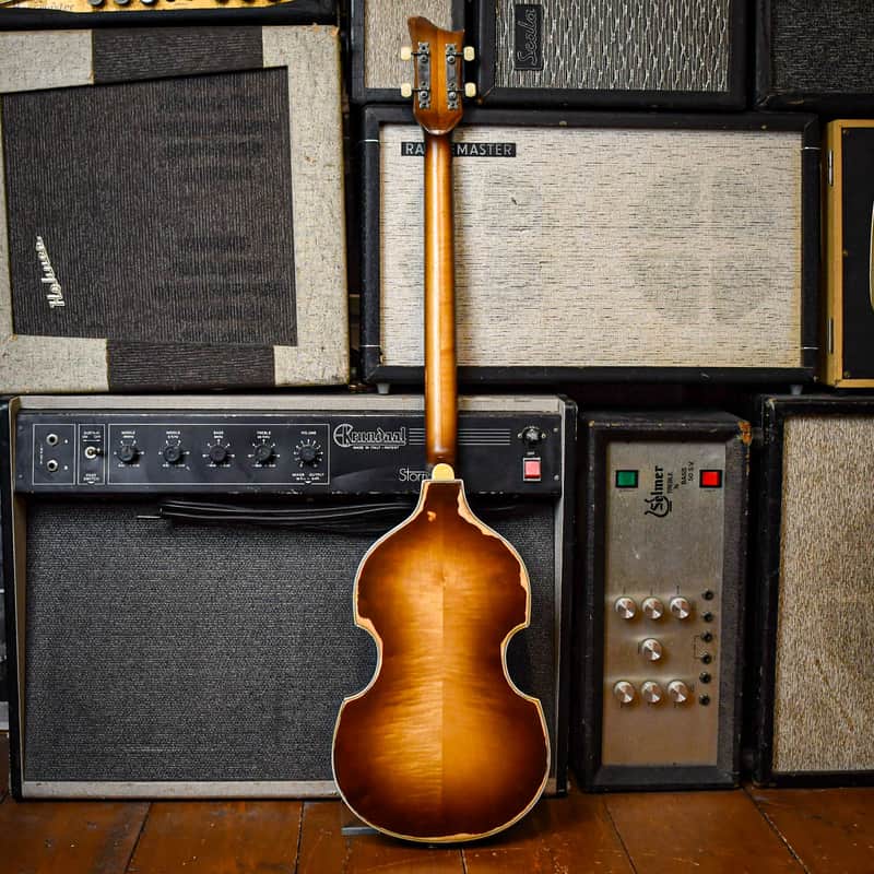Hofner 500/1 Violin Bass McCartney Spec Sunburst 1962