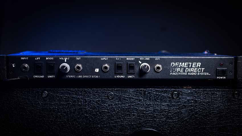 1990s Demeter Tube Direct DI Rackmount Unit ex Steve Howe YES ASIA