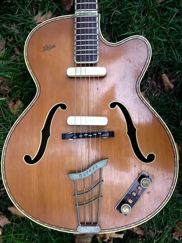 1960 Hofner 457 2 Pickup Blonde