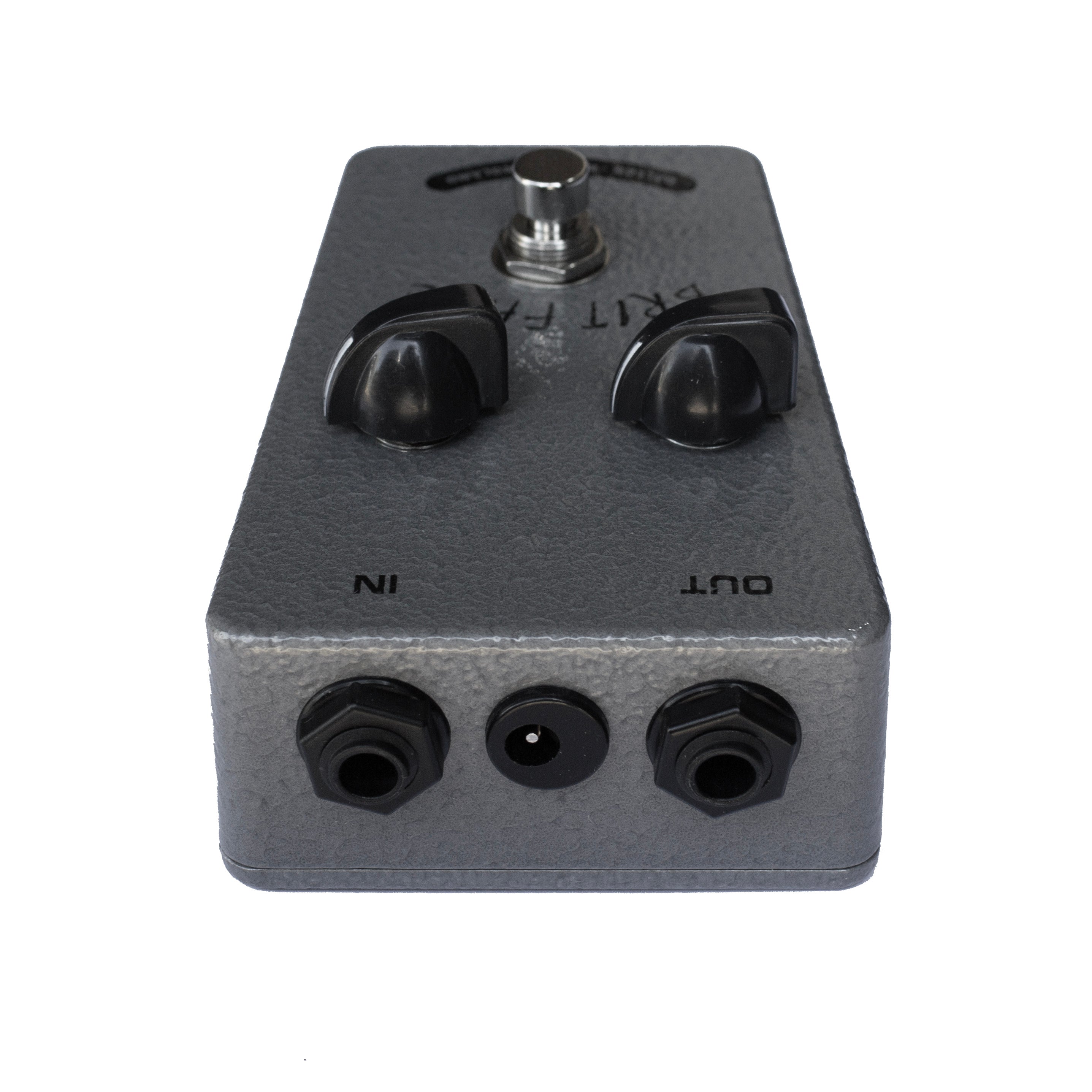 British Pedal Company Dallas Brit Face Fuzz Silver NKT275