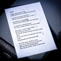 Oasis Lyla A3 Laminated Lyrics