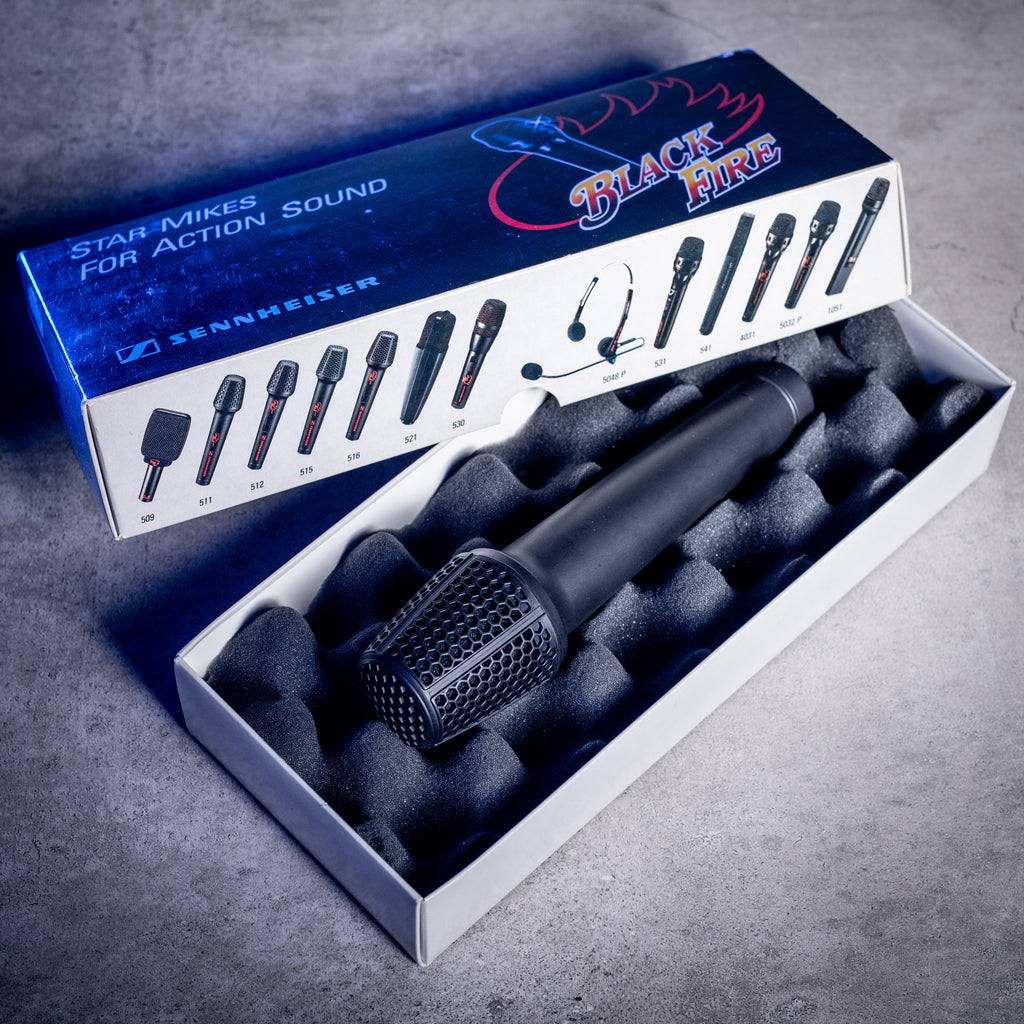 1980s Sennheiser Blackfire BF 516 Microphone