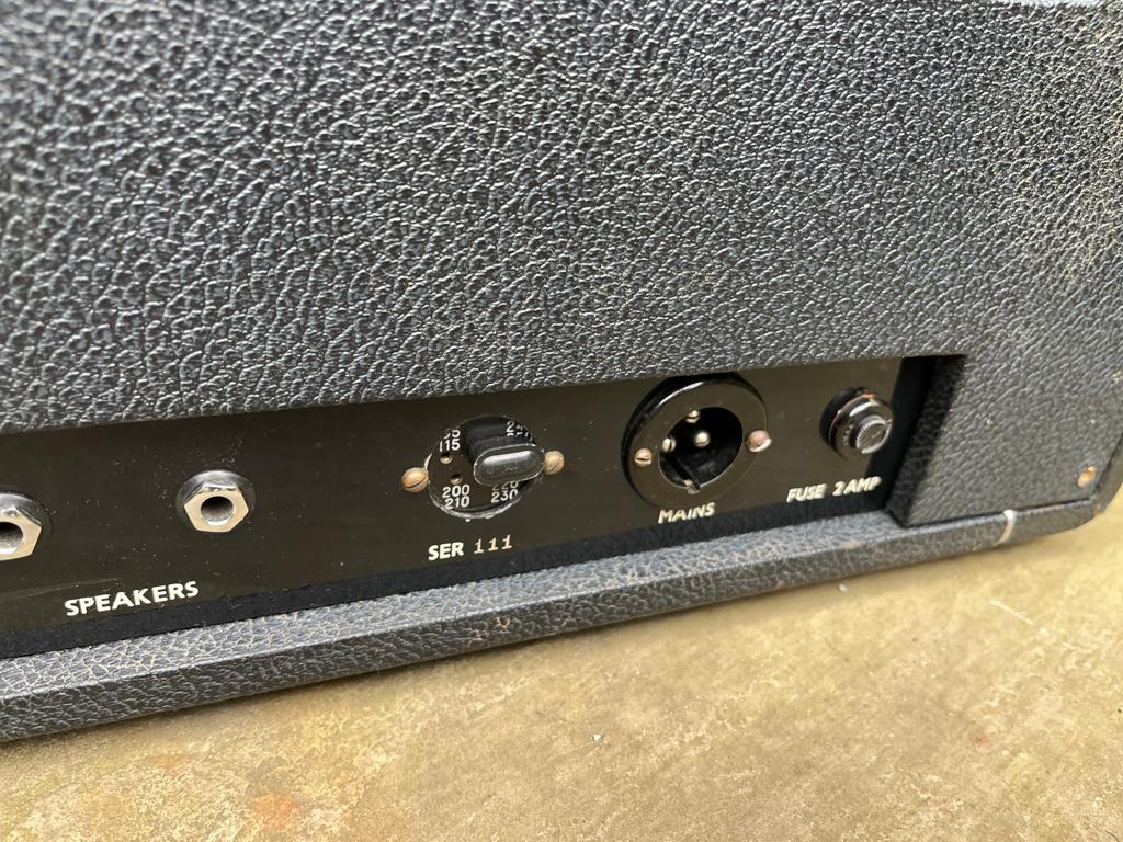 1967 Park 45 Plexi Head