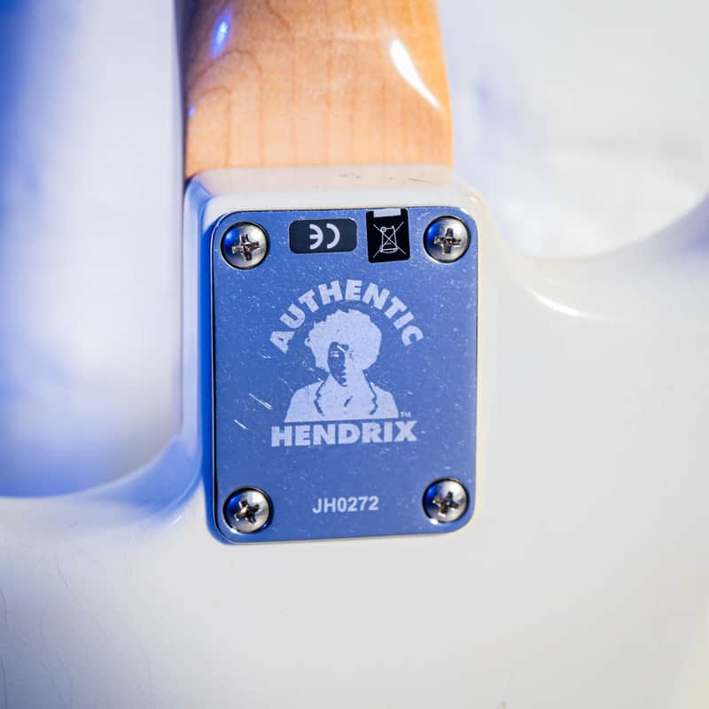Fender Custom Shop Jimi Hendrix Izabella Tribute Stratocaster WOODSTOCK Olympic White 2019