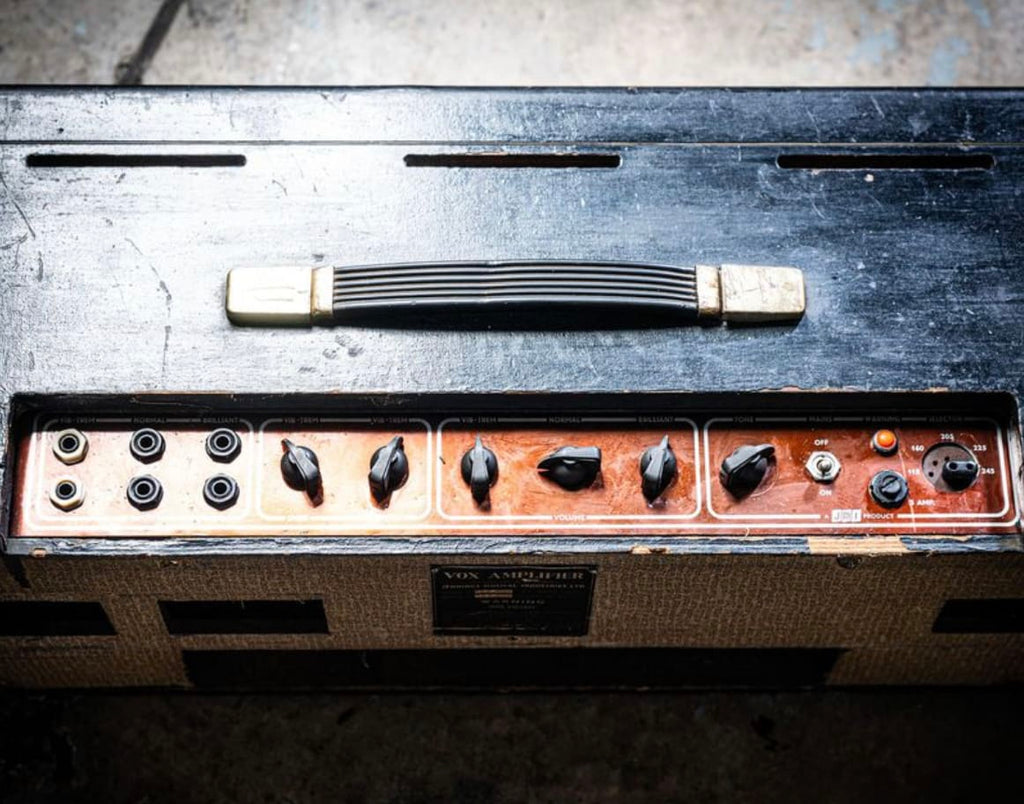 Vox AC30 Head 1961  - Fawn , Beige , Black