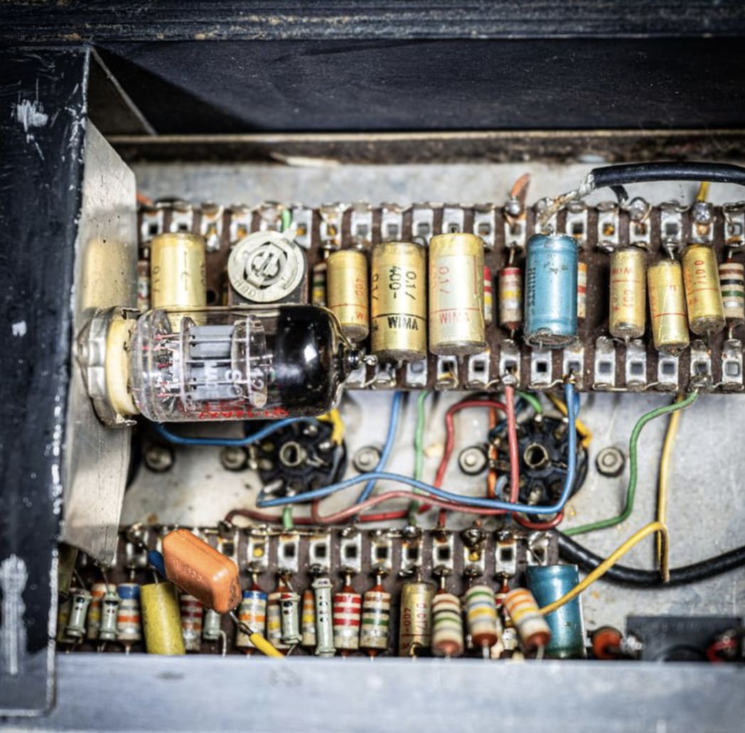 Vox  AC30  1963  - Black Top Boost - Woden Transformers