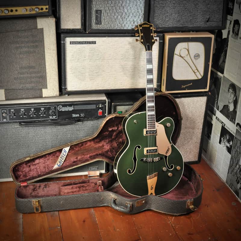 Gretsch Country Club Ex MAXI JAZZ FAITHLESS 1954 - Cadillac Green