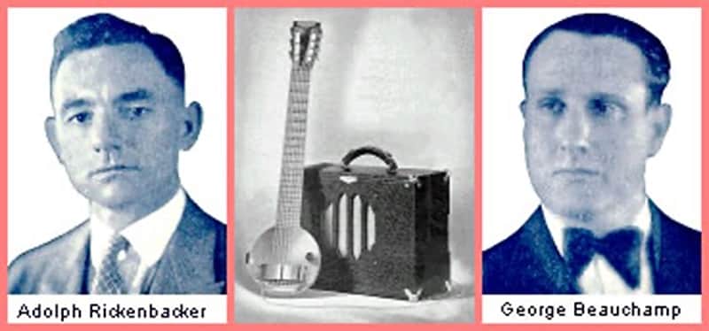 Rickenbacker A22 Frying Pan THE FIRST ELECTRIC GUITAR Aluminium 1931