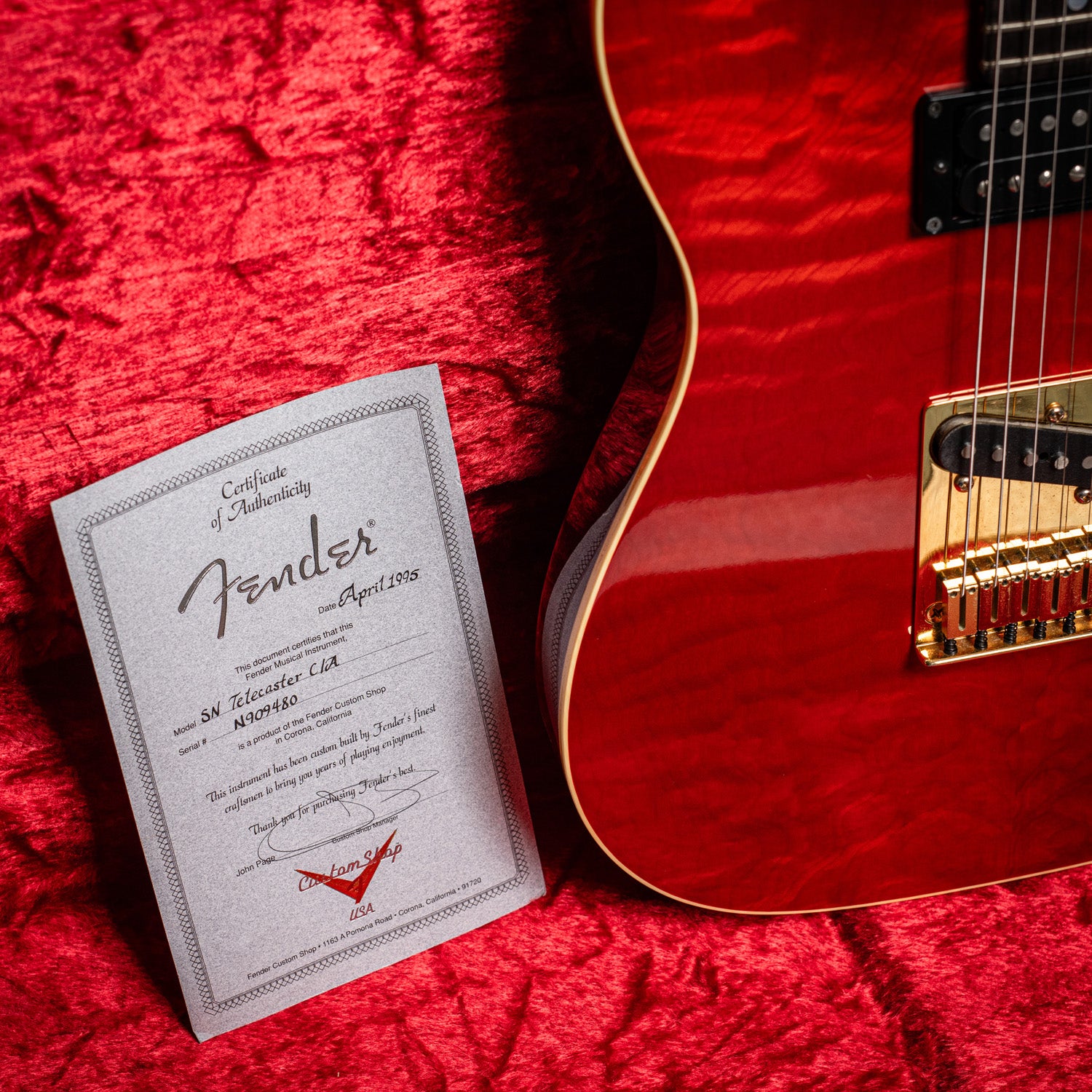 1995 Fender Custom Shop Country Artist Telecaster