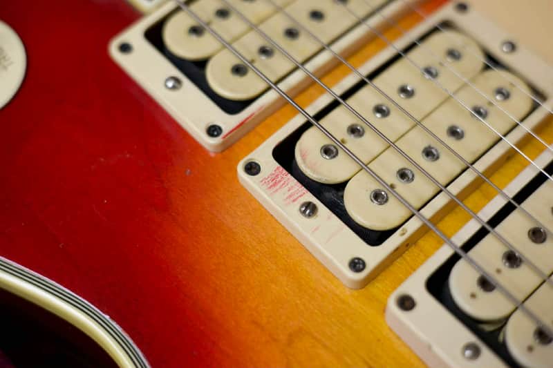Gibson Les Paul Custom Ex Ace Frehley KISS Cherry Sunburst 1976