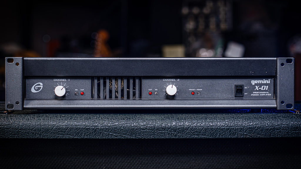 1990s Gemini X-01 Power Amp