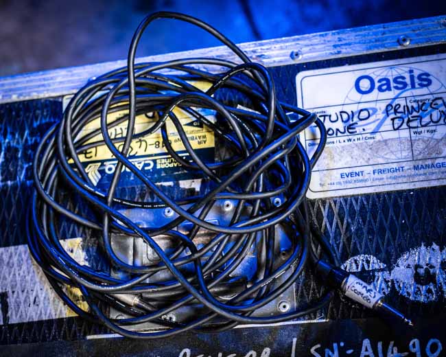 Oasis Tour/Stage/Recording Used Cables