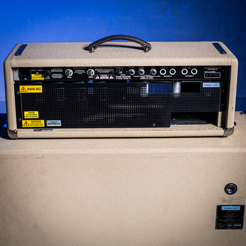 2019 Fender Tonemaster Head & Cabinet ex Mike Rutherford GENESIS