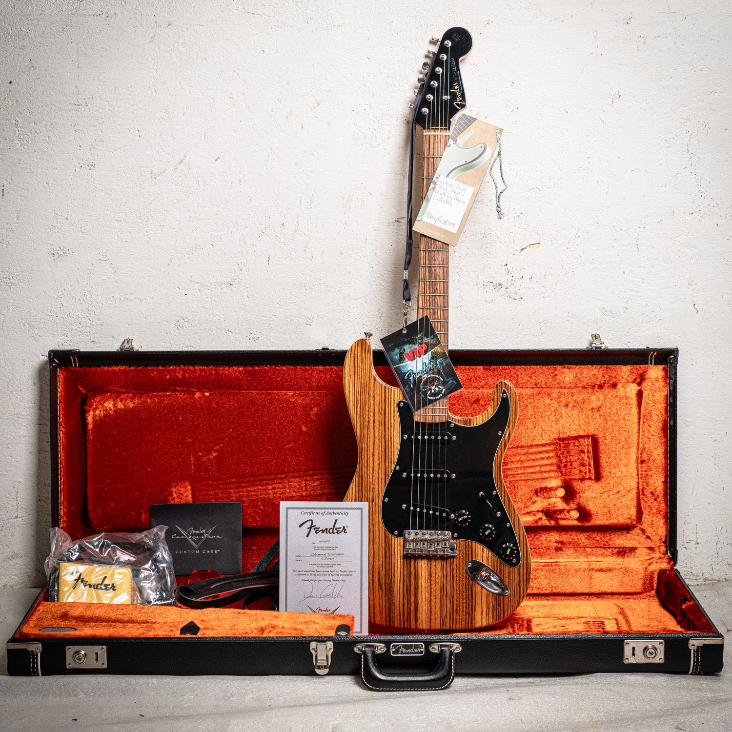 2008 Fender Custom Shop Zebra Stratocaster