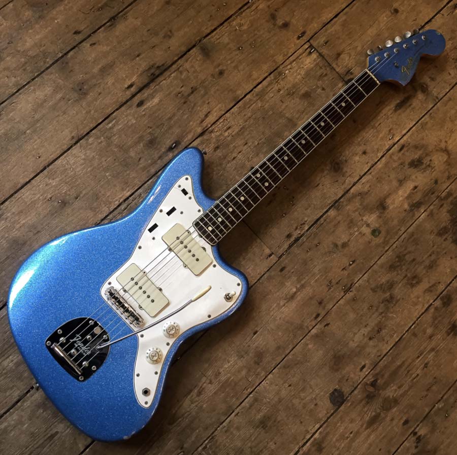 Fender Jazzmaster 1965 - Rare Original Blue Sparkle Ec Mick Ralphs