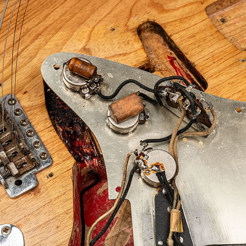 Fender Stratocaster 2 Pickup Prototype Thumbs Carllile 1955 - Natural