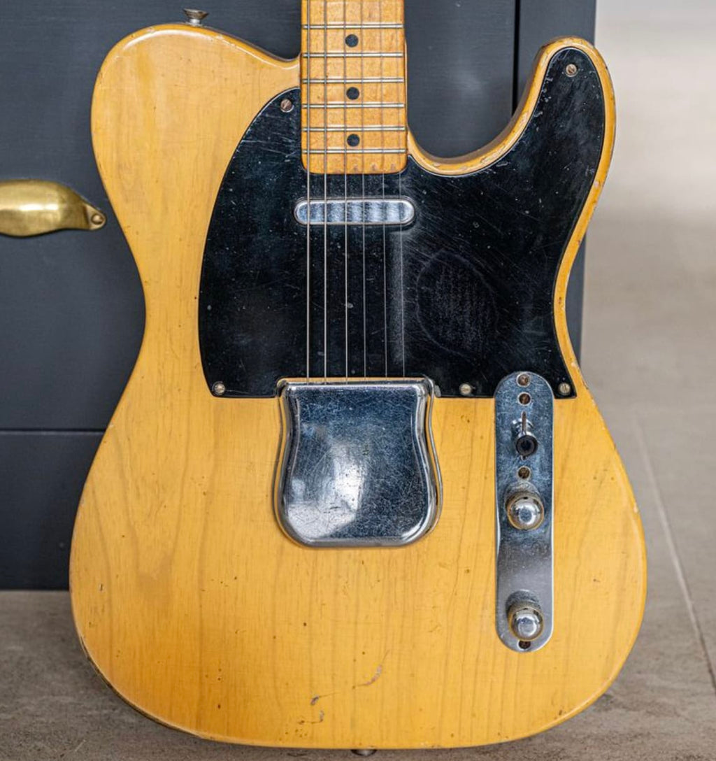 Fender  Telecaster  1952  - Blonde  - Blackguard - Collector Grade