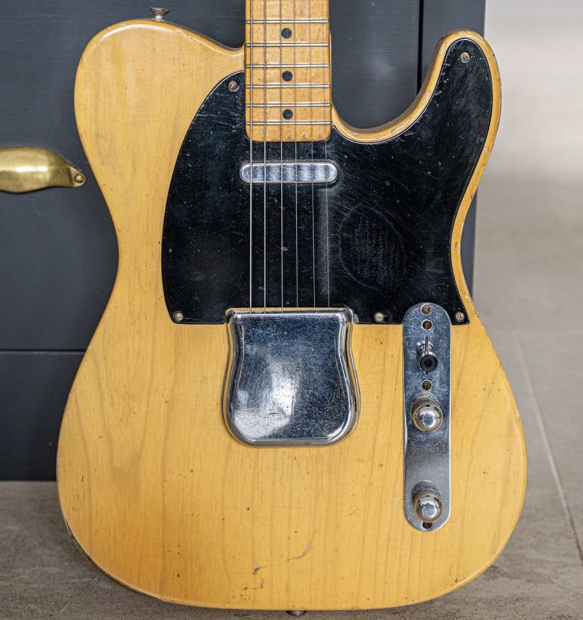 Fender  Telecaster  1952  - Blonde  - Blackguard - Collector Grade