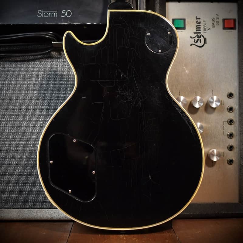 Gibson Les Paul Custom Ex Rolling Stones Ebony 1974