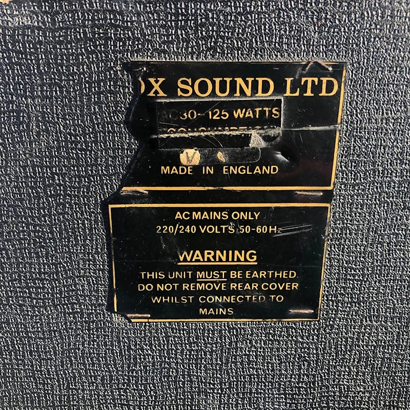 1978 - 1984 Vox AC-30 Top Boost 3-Channel 30-Watt 2x12" Guitar Combo