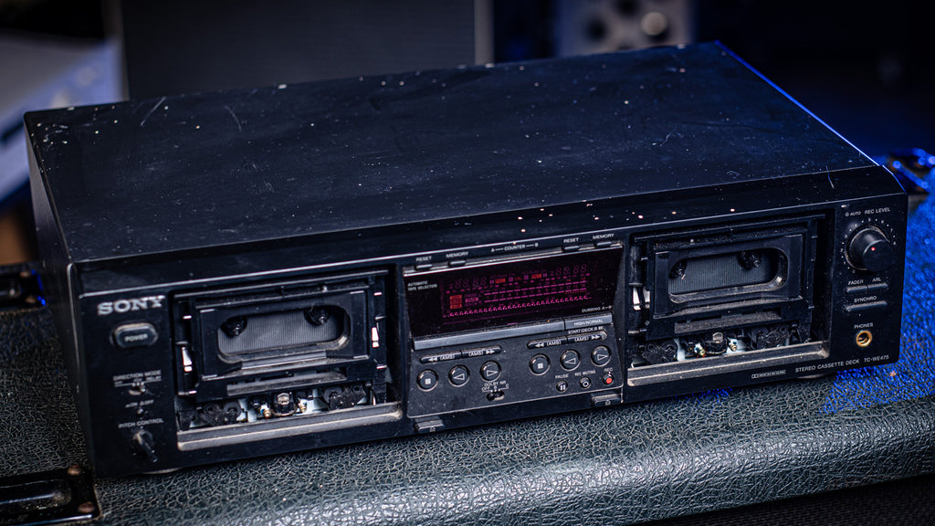 1990s Sony TC-WE475 Tape Deck Spares or Repairs