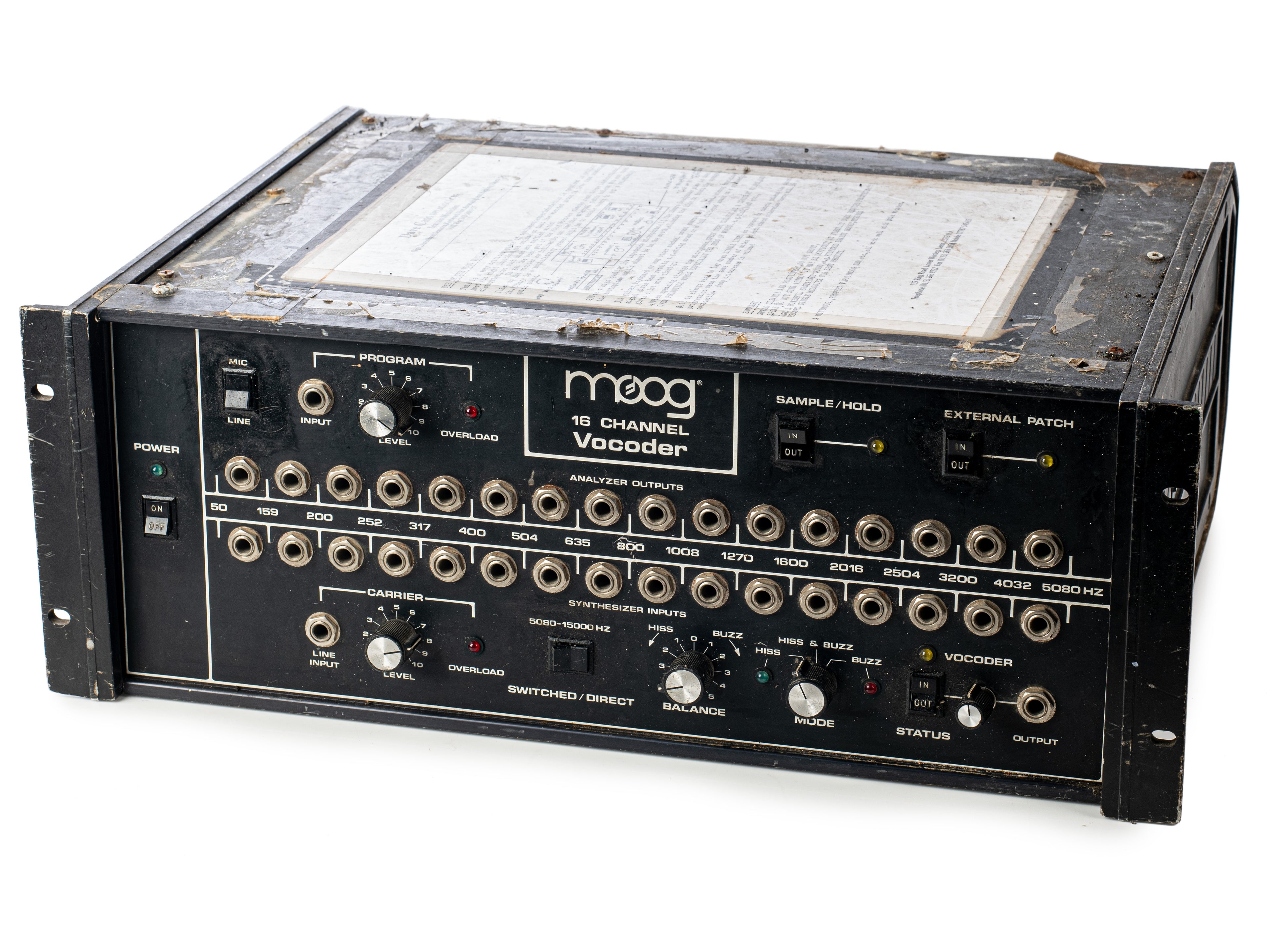1979 Moog 16 Channel Vocoder RARE