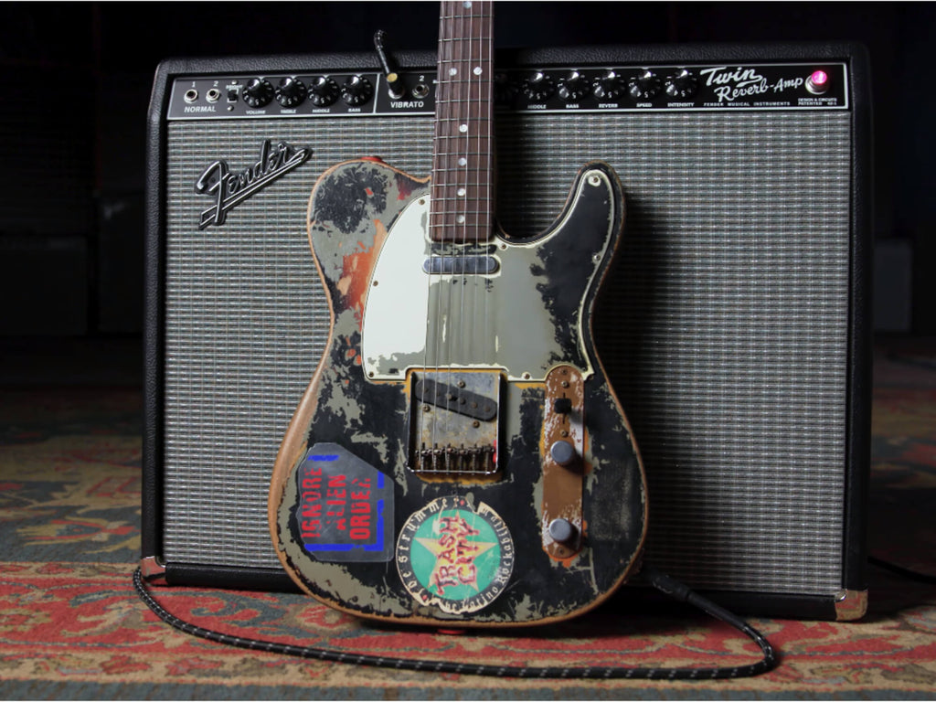 Fender Custom Shop Joe Strummer Clash Telecaster 2000s - Relic