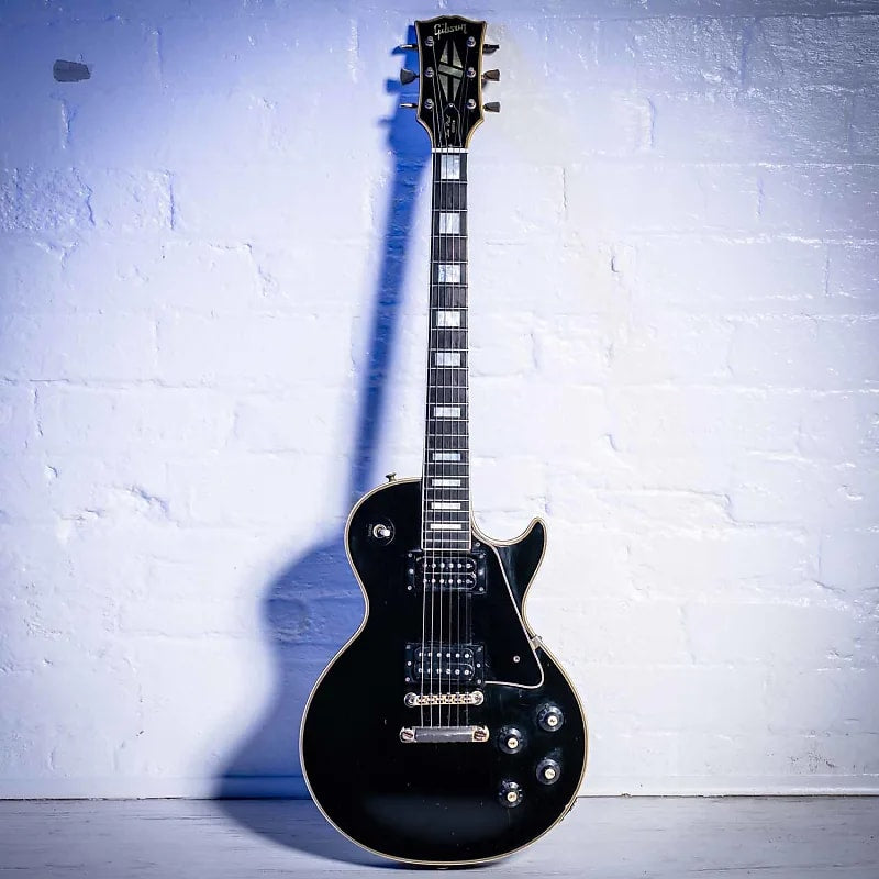 Gibson Les Paul Custom USED BY MICK RONSON DAVID BOWIE ZIGGY STARDUST 1968 - Ebony