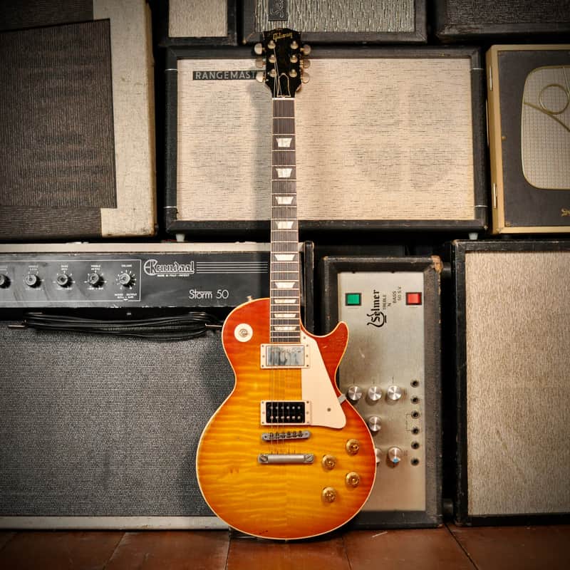 Gibson Custom Shop Jimmy Page Number 1 Aged 59 Reissue Les Paul Sunburst 2004