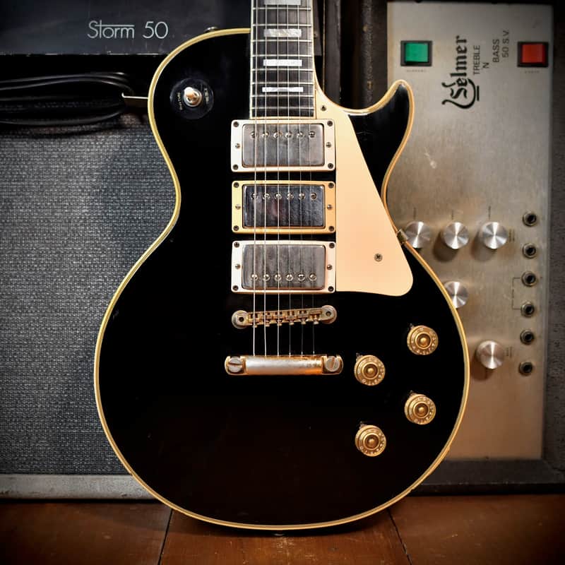 Gibson Les Paul Custom Ex Rolling Stones Ebony 1974