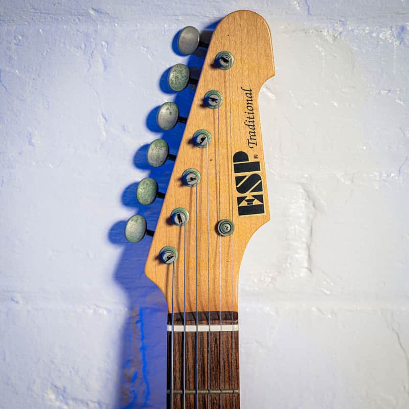 ESP Telecaster Ex Ron Wood THE ROLLING STONES Black 1993
