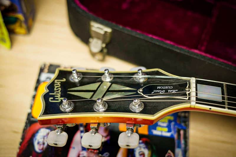 Gibson Les Paul Custom Ex Ace Frehley KISS Cherry Sunburst 1976